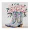 Stupell Industries Rose Filled Cowgirl Boots Canvas Design by Amanda Greenwood